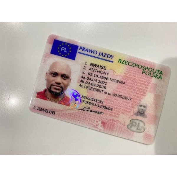 Buy Polish drivers license