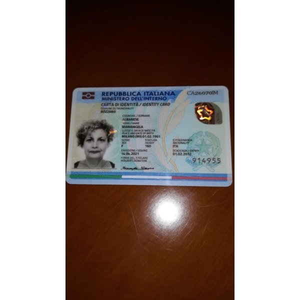 Buy Italian ID Cards
