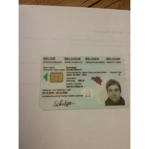 Belgian Driving License